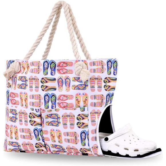 Pendleton Packable KABAQOO Extra Large Mesh Beach Bag Tote